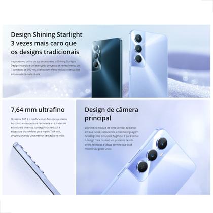 Imagem de Celular Realme C65 Dual Sim 256 Gb 8 Gb Ram Smartphone