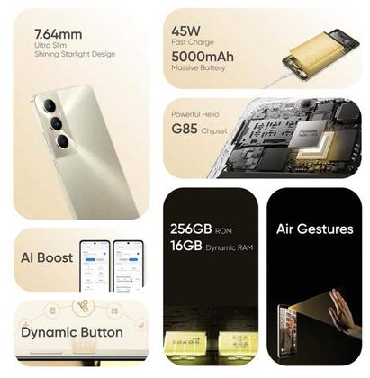 Celular realme c65 rmx3910 nfc dual sim de 128gb 6gb ram de 6.67