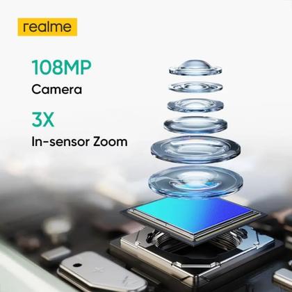 Imagem de Celular Realme C67 256GB 8GB RAM Verde 4G com memória expansível realme UI Android 14 flash LED estabilização EIS e bateria 5000 mAh