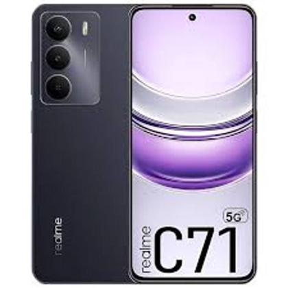 Imagem de Celular Realme C71 5G Global Preto Dual SIM, 8 GB RAM 256 GB, Câmera 50 MP