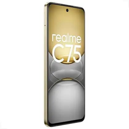 realme C75 Android スマートフォン イエロー Smartphone Realme C75 Dual Sim Nfc 256 Gb Dourado 8 Gb Ram Dourado