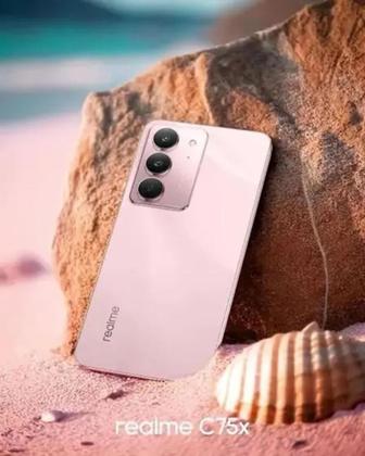 Celular Realme C75x NFC 4G 256GB 8GB RAM Tela 6,72 prova dagua