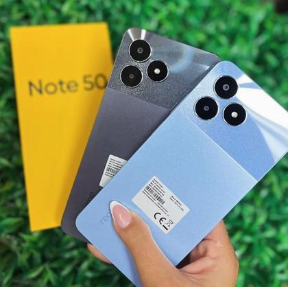 Imagem de  Celular Realme Note 50 4GB RAM + 128GB ou 64GB, Câmera 13MP, Tela 6.74" Dual SIM, Lançamento 2024