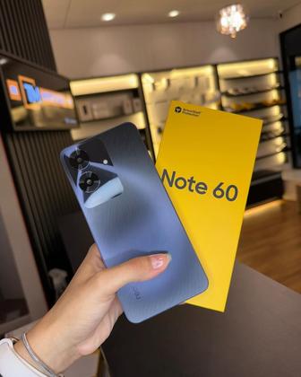 Celular Realme Note 60 128GB Câmera dupla 32MP tela 90Hz 6,74