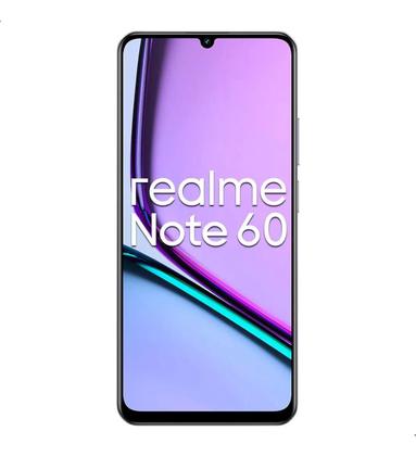 Celular Realme Note 60X 128GB 4GB Ram - Marble black(Preto