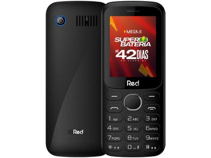 Imagem de Celular Red Mobile Mega II M010G Dual Chip 32MB - 2G Rádio FM Bluetooth Desbloqueado