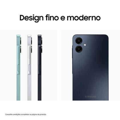 Celular Samsung Galaxy A06, 128GB, 4GB RAM, Tela 6.7