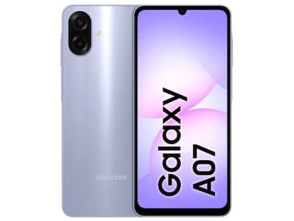 Celular Samsung Galaxy A07 128GB Violeta 4GB RAM Tela 6,7" Câm. Dupla + Selfie 8MP