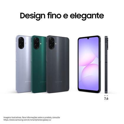 Imagem de Celular Samsung Galaxy A07 256GB, 8GB, Câmera 50MP, Tela 6.7", Proteção IP54, Processador 6nm
