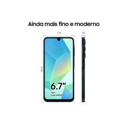 Imagem de Celular Samsung Galaxy A16 5g, 128gb + 4gb Ram, Câmera De Até 50mp, Tela 6.7 , Nfc, Ip54, Bateria 5000 Mah Azul Escuro