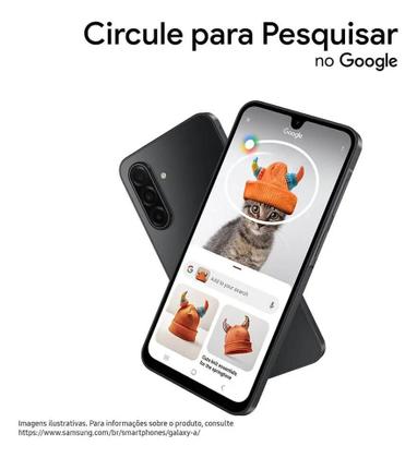 Imagem de Celular Samsung Galaxy A17 Com Ia, 128gb, 4gb Ram, Câm De 50mp, Tela De 6.7 , Nfc, Ip54 - Preto