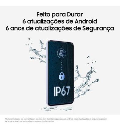 Imagem de Celular Samsung Galaxy A36 5G 256GB, 6GB RAM Câmera 50MP IP67 Super AMOLED 6.7" Recursos AI Preto