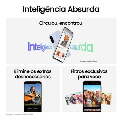 Imagem de Celular Samsung Galaxy A36 5G 256GB, 6GB RAM Câmera 50MP IP67 Super AMOLED 6.7" Recursos AI Preto