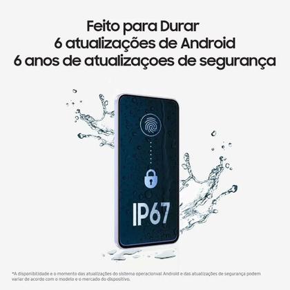 Imagem de CELULAR SAMSUNG GALAXY A36 5G SMA366E DUAL SIM DE 128GB 6GB RAM DE 6.7 50 plus 8 plus 5MP 12MP AWESOME WHITE