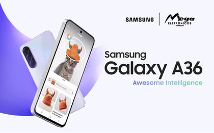 Imagem de CELULAR SAMSUNG GALAXY A36 5G SMA366E DUAL SIM DE 128GB 6GB RAM DE 6.7 50 plus 8 plus 5MP 12MP AWESOME WHITE