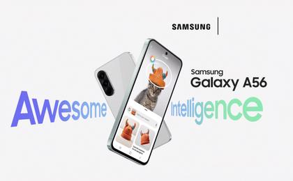 Imagem de CELULAR SAMSUNG GALAXY A56 5G SMA566E DUAL SIM DE 256GB 8GB RAM DE 6.7 50 plus 12 plus 5MP 12MP AWESOME LIGHTGRAY