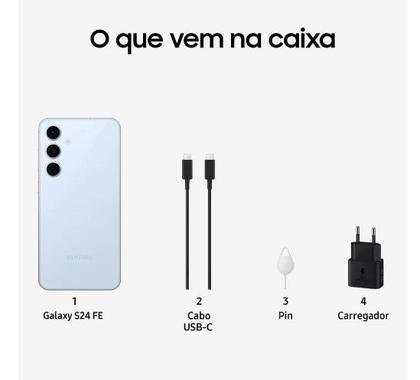 Celular Samsung Galaxy S24 Fe 5g 128gb 8gb Ram Tela 6.7 Galaxy Ai