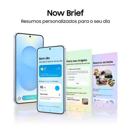 Imagem de Celular Samsung Galaxy S25 5G Verde, 256GB, 12GB RAM e Câmera Tripla de 50MP + 12MP +10MP