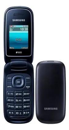 Imagem de Celular Simples Samsung 4G GTE1272 Flip Dual Chip Com Teclas Grandes e Rádio FM