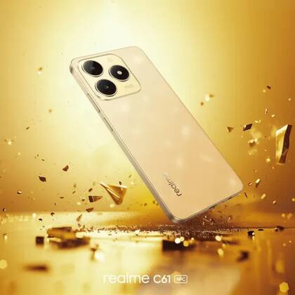 Imagem de Celular Smartphone Realme C61 NFC Dual Sim 256 Gb 8 Gb Ram Global Original