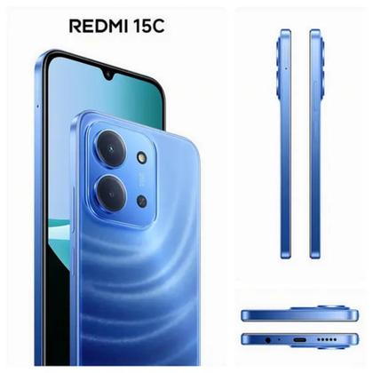 Celular Xiaomi Redmi 15C 128GB 8GB RAM tela 6.9