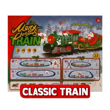 Imagem de Cenario Trem C/led Som e movimento 40cm 2AA 1Uni 22pçs