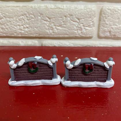 Imagem de Cenario Vila Natalino Natal Papai Noel Arovre Pinheiro Decoraçao Vitrine Loja Mesa Estante Recepçao Fim de Ano