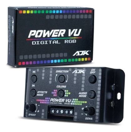 Imagem de Central AJK Power VU RGB + 2 Faróis RGB AJK 6W