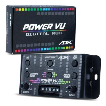 Imagem de Central Ajk Power Vu Rgb + 30 Faróis Rgb Ajk 6w