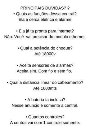 Imagem de Central De Alarme E Choque Ecr 18 + 1 Sirene + 1 Sensor Port