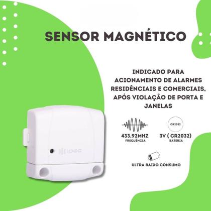 Imagem de Central De Alarme Módulo Wifi Sensor S/Fio Digital Rf Sirene