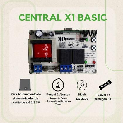 Imagem de Central de comando x1 basic - ipec