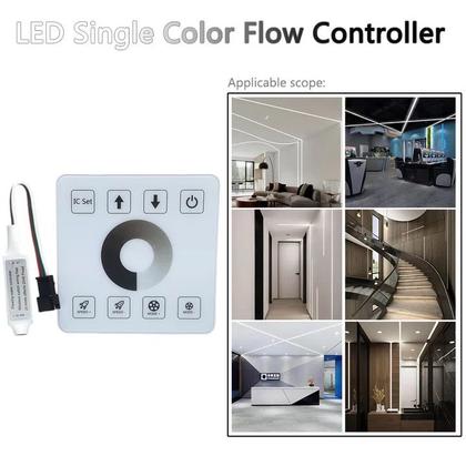 Imagem de Central Interruptor Touch Fita LED Sequencial Efeito Corrida 24V