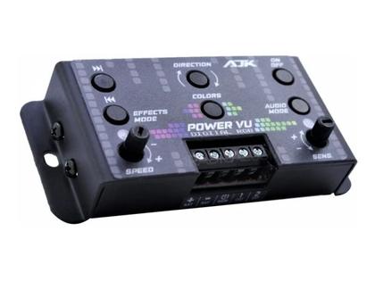 Imagem de Central Medidor de Áudio Power Vu Digital Para Faróis de Led RGB