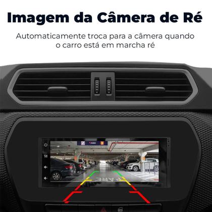 Imagem de Central Multimídia 1 Din Mp6 Android Auto & Carplay Touch