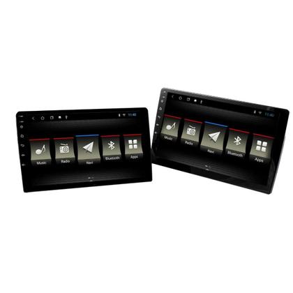 Imagem de Central Multimídia 2 Din 9 polegadas Android 10 MP5 com Espelhamento Android e iOS Bluetooth USB FM JR8