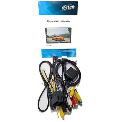 Imagem de Central Multimídia 2 Din 9 polegadas Android 10 MP5 HT-9200 H-Tech com Espelhamento Android e iOS Bluetooth USB FM