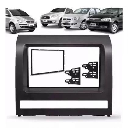 Imagem de Central Multimídia 2 Din Mp5 Fiat Palio Siena Câmera Moldura
