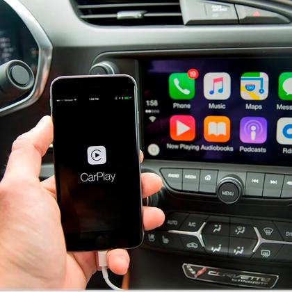 Imagem de Central Multimídia 7 Polegadas MP5/BT CarPlay Android Auto + Moldura 7 Polegadas Fiat Mobi - Expex