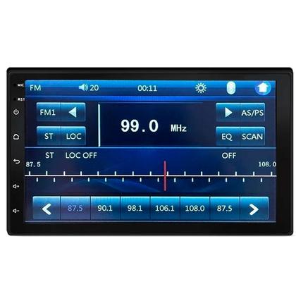 Imagem de Central Multimídia 7 Polegadas MP5/BT CarPlay Android Auto + Moldura Preta 7 Polegadas Stilo - Expex