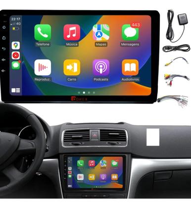 Imagem de Central Multimidia 9 Pol Android Auto Apple Carplay S/fio Gps Apk