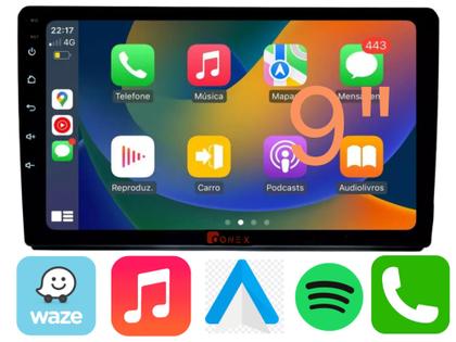 Imagem de Central Multimidia 9 Pol Android Auto Apple Carplay S/fio Gps Apk