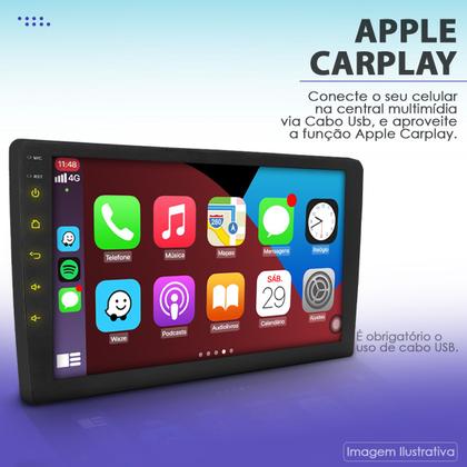 Imagem de Central Multimidia 9 Polegadas Apple Carplay Android Auto Volkswagen
