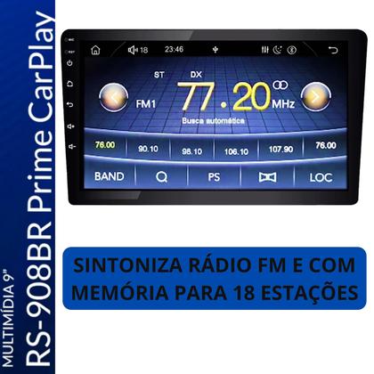Imagem de Central Multimídia 9 Polegadas Touch BT Carplay AndroidAuto GM Onix 2012 até 2019 Joy até 2021