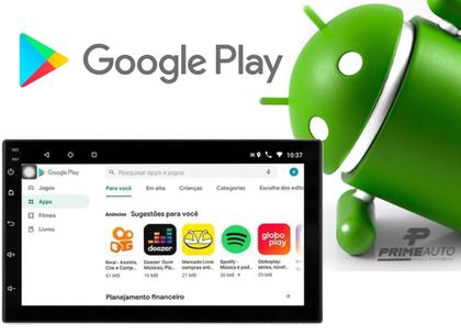 Imagem de Central Multimídia Android 11 Espelhamento IOS Android 7 Poleg Taytech T100