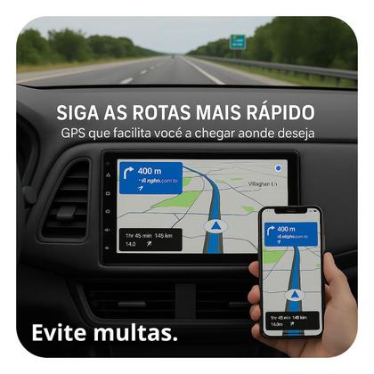 Imagem de Central Multimidia Android 13.0 GPS Moldura Câmera Renault