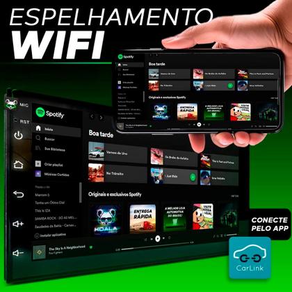 Imagem de Central Multimidia Android 13 2gb 7 Pol 2 Din WiFi Gps Bluetooth