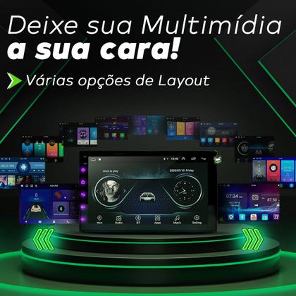 Imagem de Central Multimidia Android 13 2gb 7 Pol 2 Din WiFi Gps Bluetooth