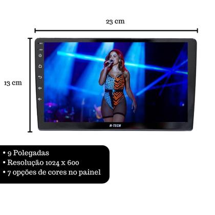 Imagem de Central Multimídia Android 9 Polegadas H-Tech HT 9922
