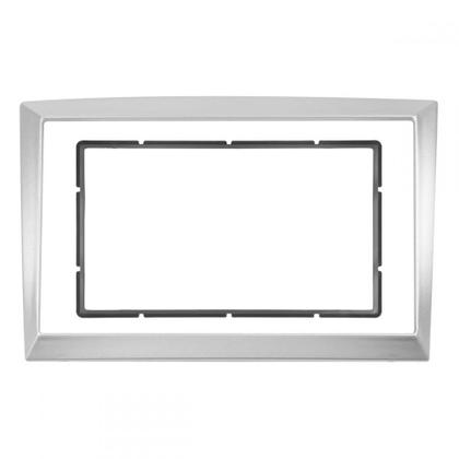 Imagem de Central Multimidia Android Auto Mégane Grand Tour Moldura + Câm Prata